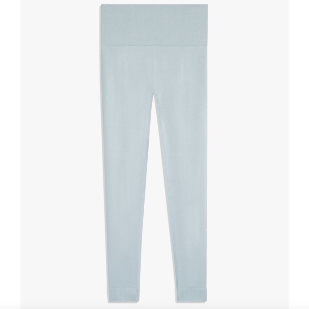 NWT WeWoreWhat Pearl Blue Seamless Leggings - Picture 9 of 11